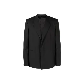 Givenchy FW22 Business Suits Coats Men's Black Gray Color
