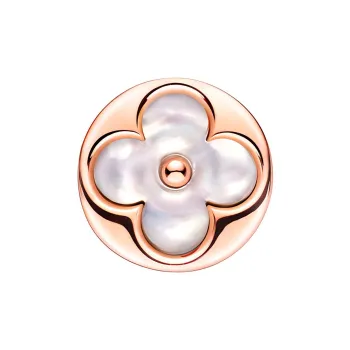 LOUIS VUITTON Color Blossom Sun Ear Stud Pink Gold And White Mother of Pearl   Per Unit