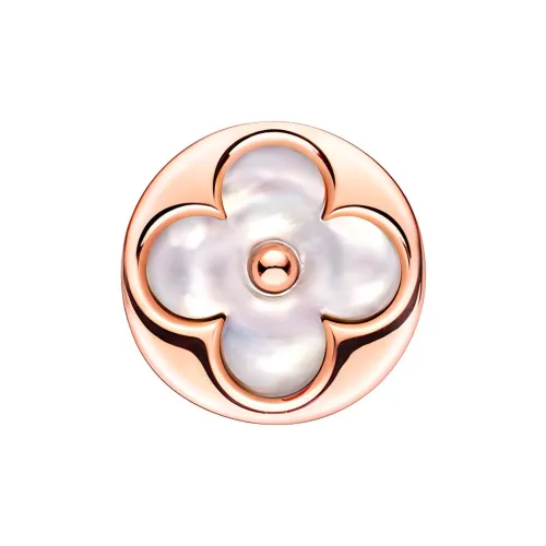 LOUIS VUITTON Color Blossom Sun Ear Stud Pink Gold And White Mother of Pearl   Per Unit