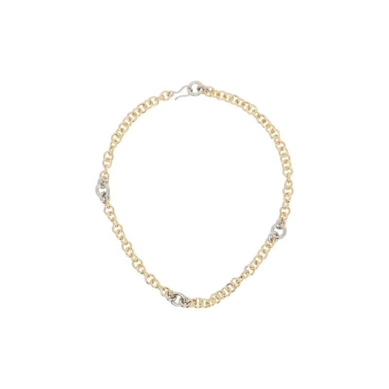 Laura Lombardi 14K Gold Plated Brass Necklaces Women's Gold-0