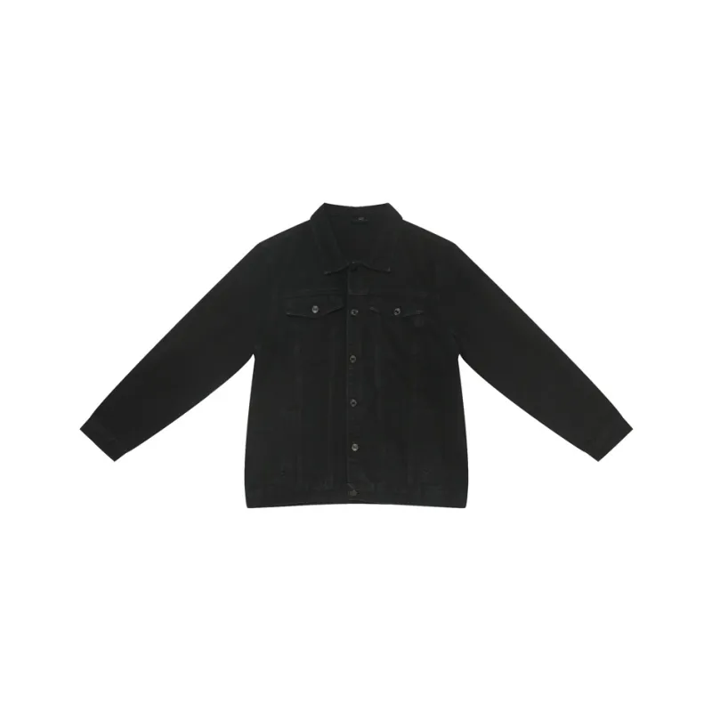 Voguo Relay Denim Jackets Unisex Black-0