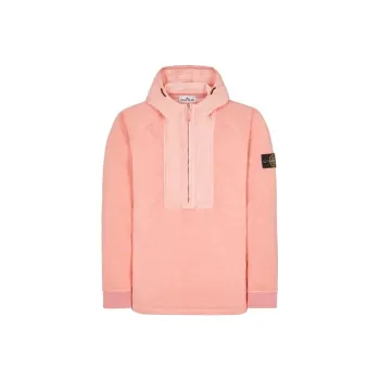 STONE ISLAND Mixed Fabric HYPE TC Series Jackets Men Pink