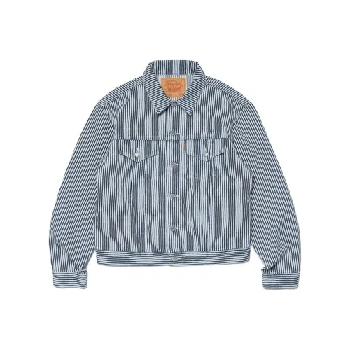 Levis X Nigo 557XX Hickory Stripe Trucker Jacket Indigo