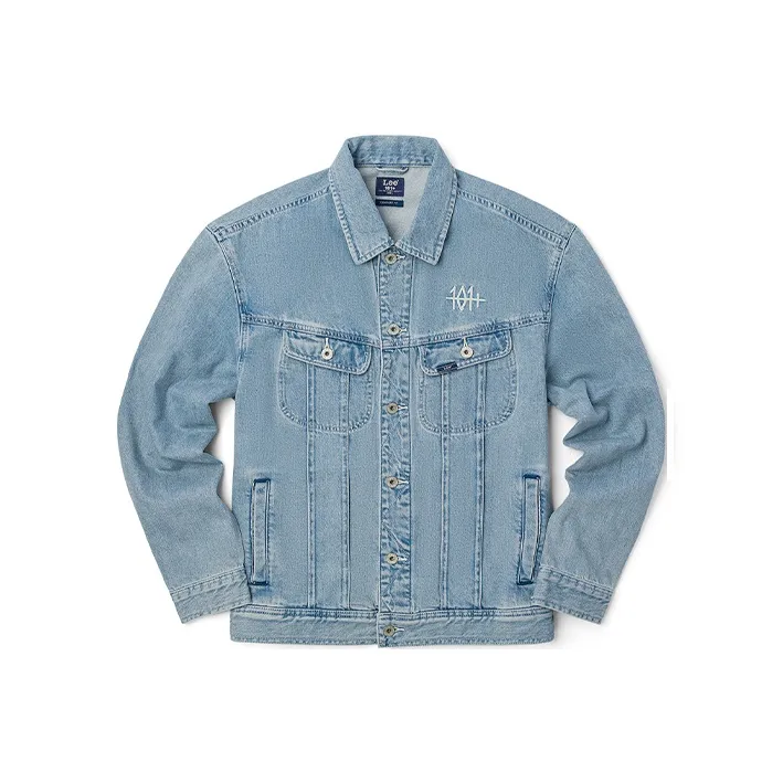 Lee SS22 Denim Jacket Men's Light Blue-0