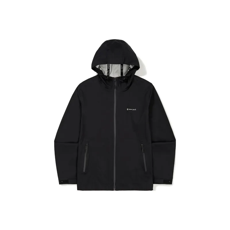 Snow Peak Windbreaker Jackets Men Black-0