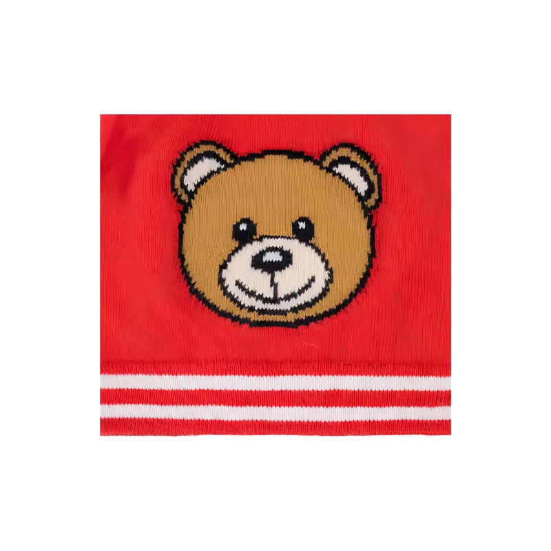MOSCHINO Logo intarsia Beanie-2