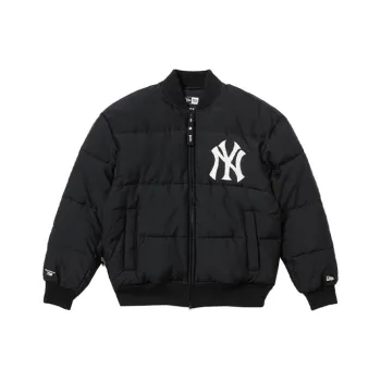 New Era Puffer Jackets Unisex Black