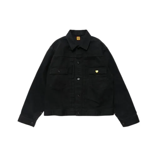 HUMAN MADE X Asap Rocky Human Testing Denim jacket Beach Black