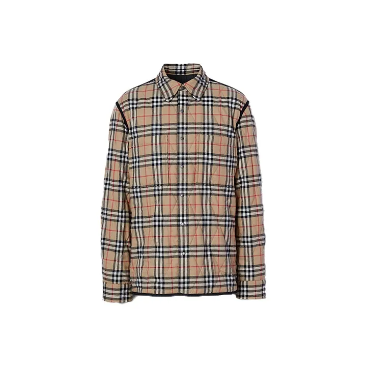 Burberry Puffer Jackets Men Brown-0