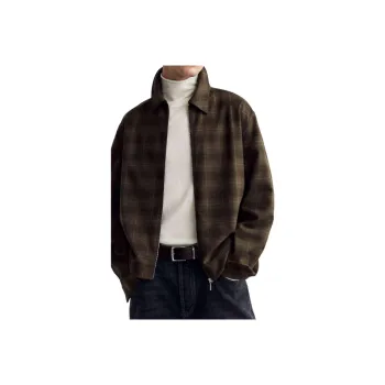 ZARA Jackets Men Brown