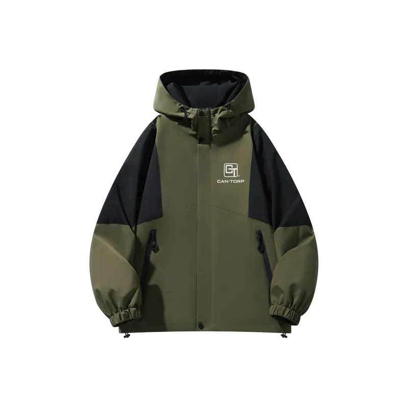 CAN·TORP Jackets Coats Unisex Dark Gray-2