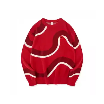 QIAODAN Dry Knitwear Men's Koi Fish Red