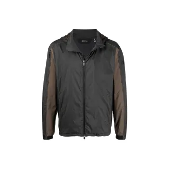 Zzegna Jackets Coats Men's Black