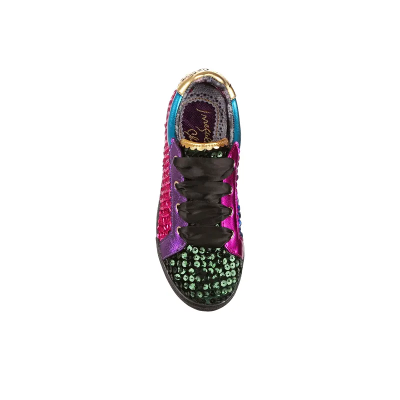 IRREGULAR CHOICE Wasabi Wanderer Abrasion Resistant Low Top Skateboard Shoes Unisex Multicolor-3