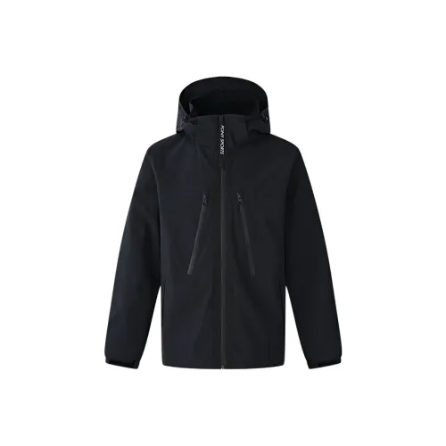 PONY Jackets Coats Unisex Black