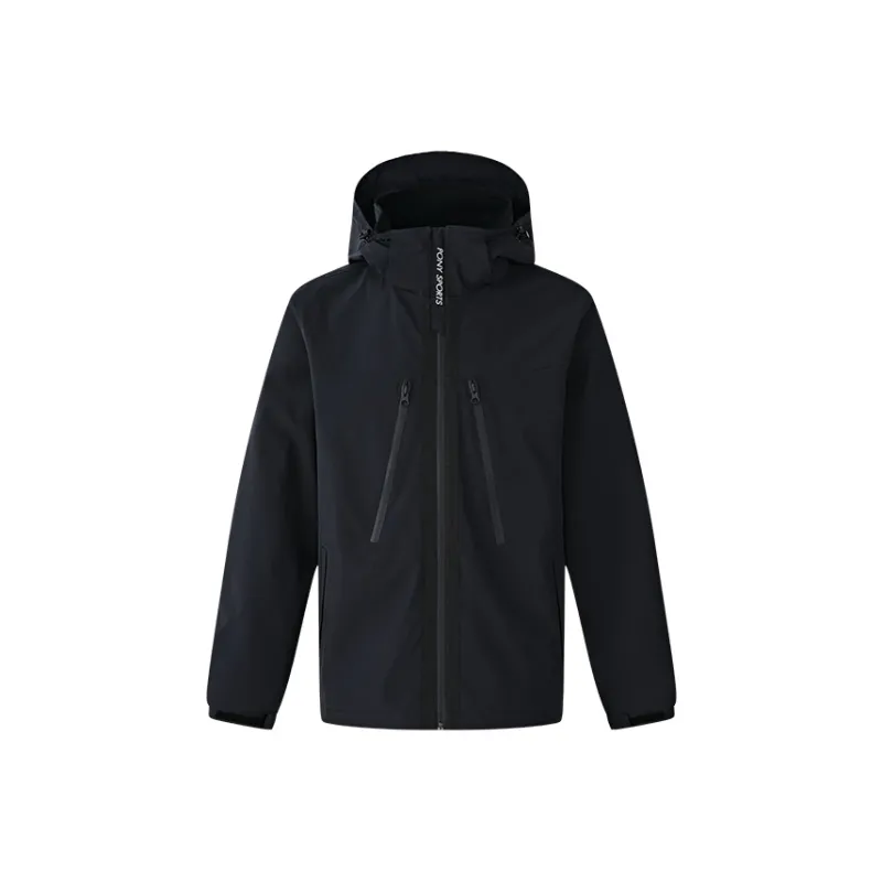 PONY Jackets Coats Unisex Black-0