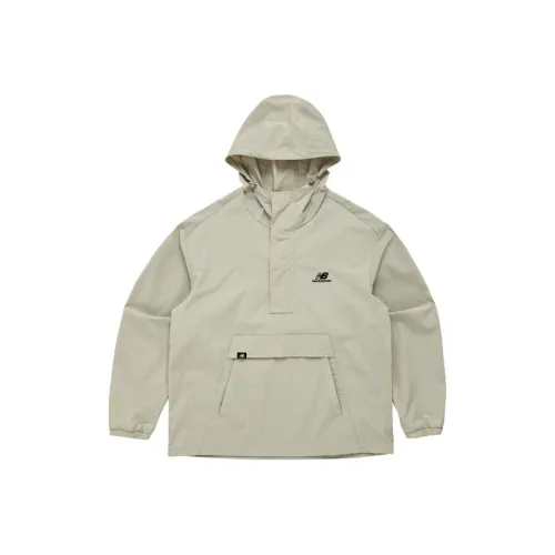 New Balance Windbreaker Jackets Men Light Beige