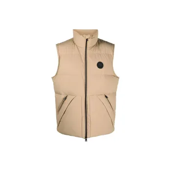 WOOLRICH Vests Men Coffee