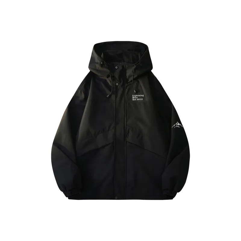 LIGHTNING BEAR Windbreaker Jacket Unisex-0