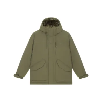 New Balance Sports Life Collection Parka Down Jacket Men's Army Green
