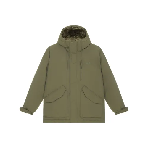 New Balance Sports Life Collection Parka Down Jacket Men's Army Green