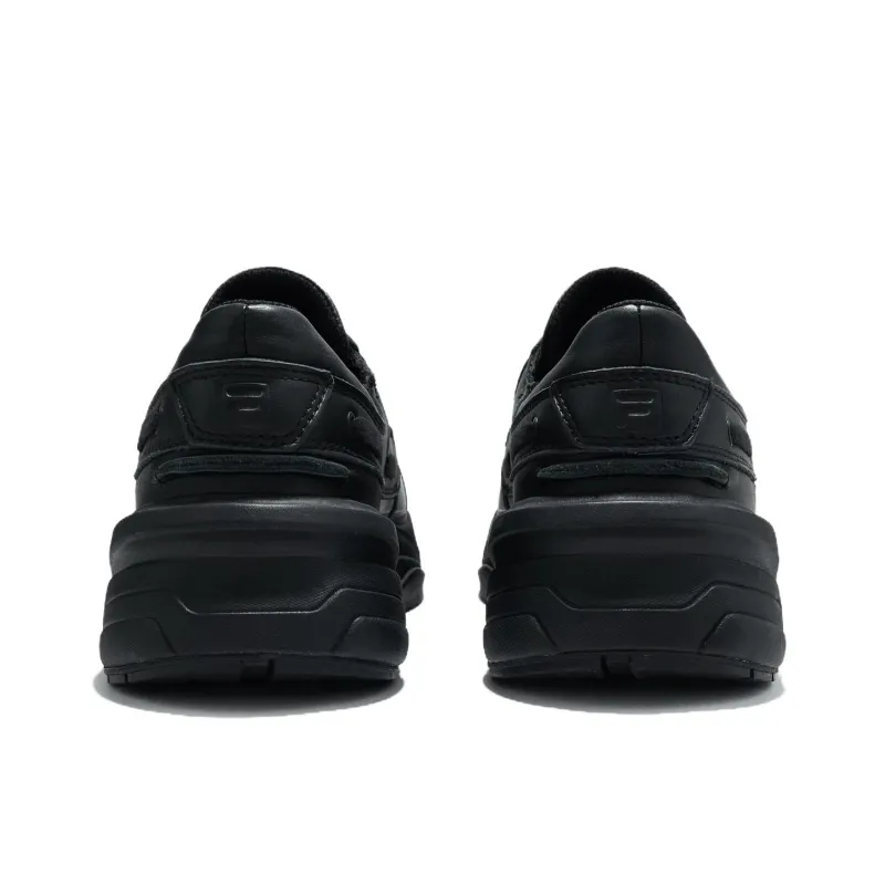 FILA REPLICA Anti Slip Wear Resistant Low Top Casual Shoes Unisex Black-5