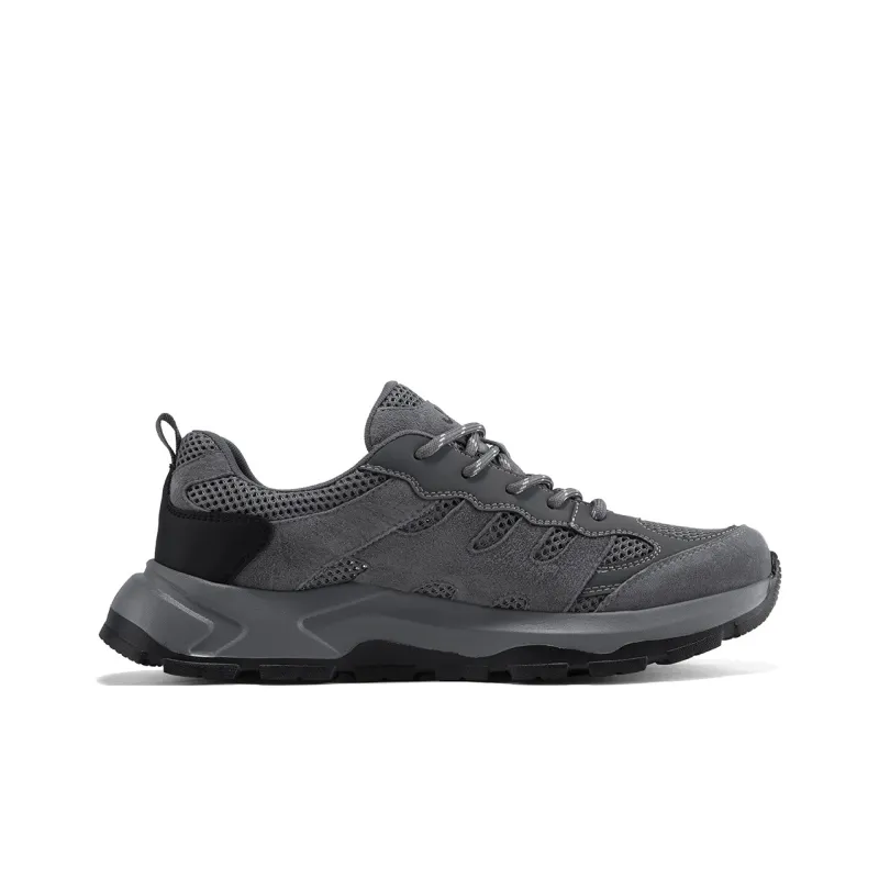 Jeep Casual Shoes Men Low Top Black, Gray, Sand-8