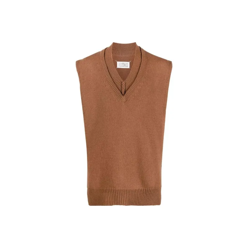 Maison Margiela FW22 Vest Men's Brown-0