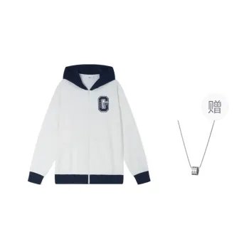GAP Sweatshirts Unisex White+Necklace