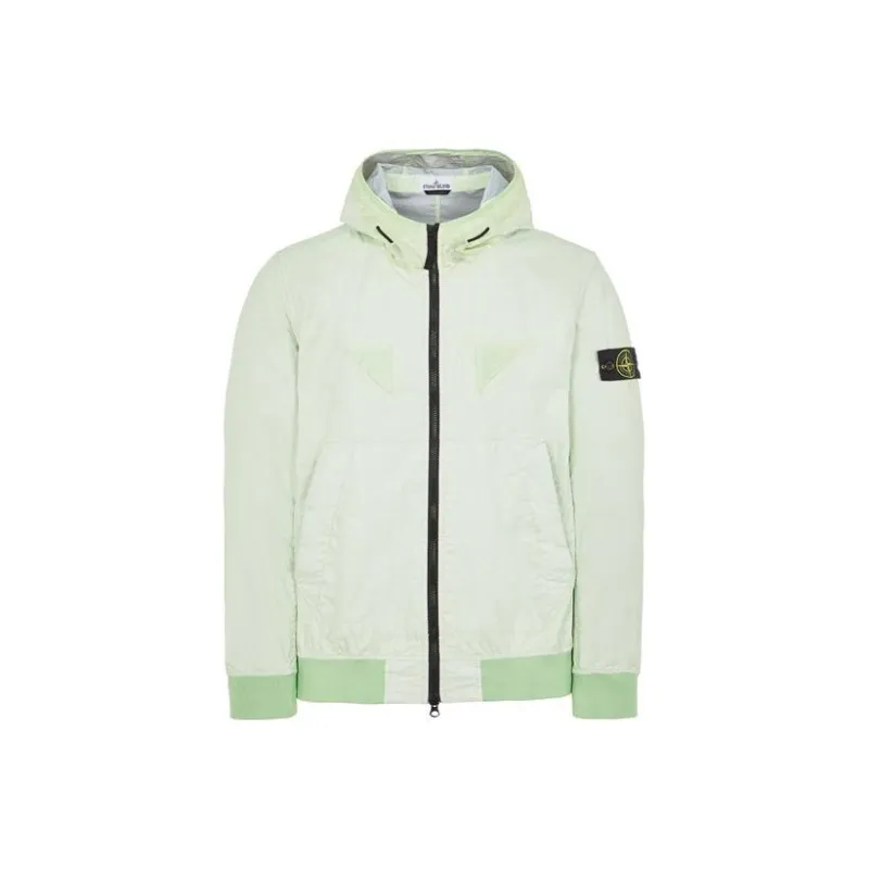 STONE ISLAND STONE ISLAND MEMBRANA 3L TC Jackets Men Light Green-0