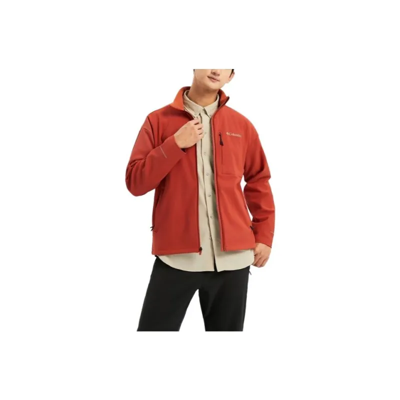 Columbia Windbreaker Jackets Men Orange-0