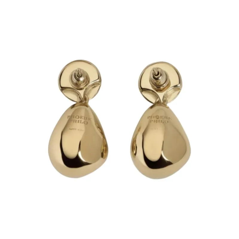 Phoebe Philo Gold Plated, Sterling Silver Earrings Women's Gold-1