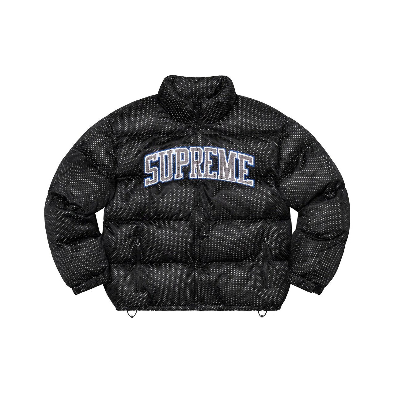 Supreme Mesh Jersey Puffer Jacket - POIZON Supreme Mesh Jersey Puffer Jacket - POIZON