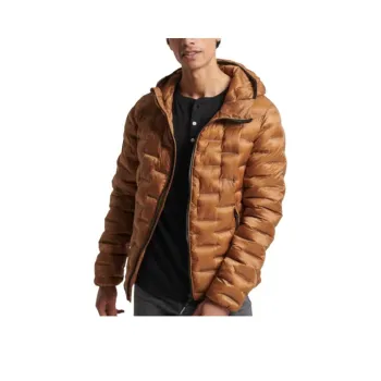 SUPERDRY Jackets Coats Men's Tobacco Brown