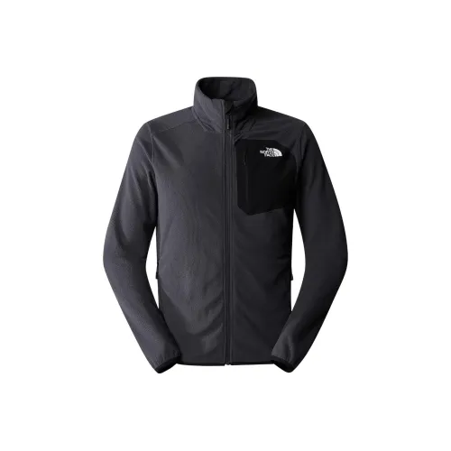 THE NORTH FACE EXPERIT GRID FLEECE JACKET Jackets & Coats Men's Asphalt Gray