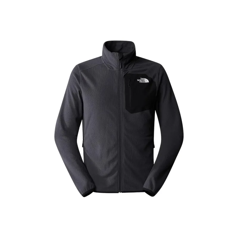 THE NORTH FACE EXPERIT GRID FLEECE JACKET Jackets & Coats Men's Asphalt Gray-0