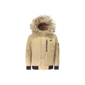 New Balance Jackets Men Light Brown