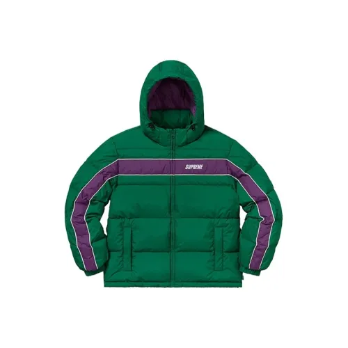 Supreme Stripe Panel Down Jacket