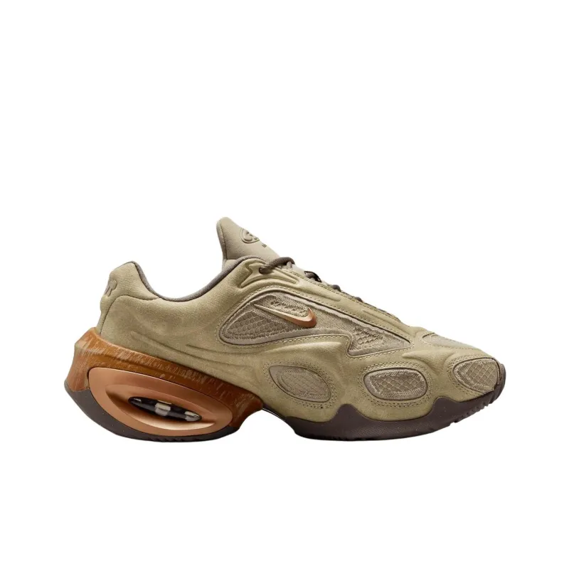 Nike Air Max Muse Anti Slip Wear Resistant Low Top Casual Running Shoes Women's Khaki-1