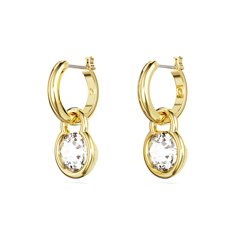 Swarovski Earrings Women's Gold-2