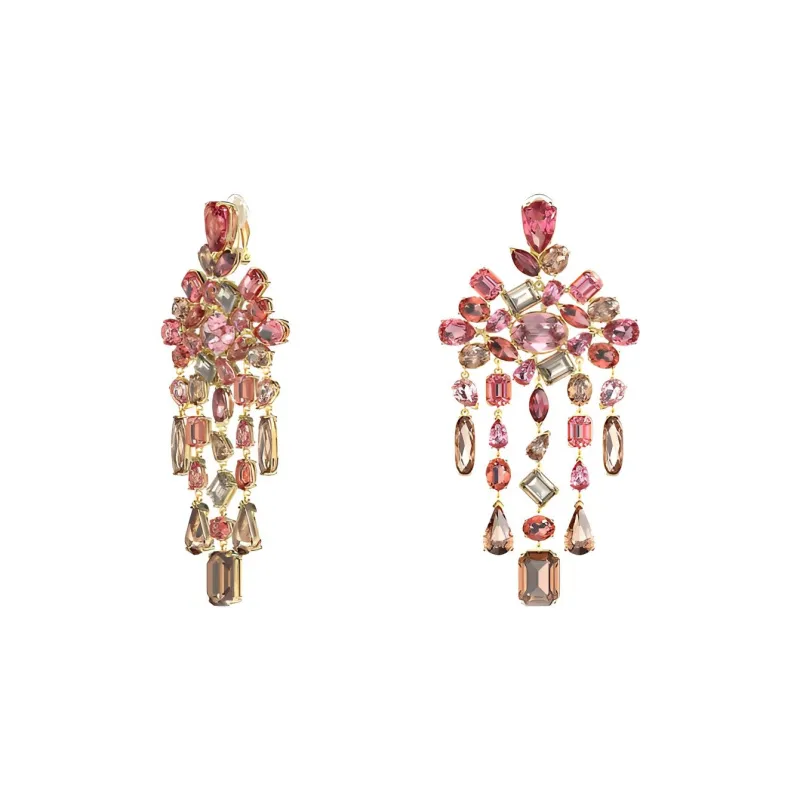 Swarovski Gema Alloy Earrings Women's-1