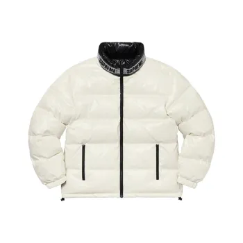Supreme Shiny Reversible Puffy Jacket