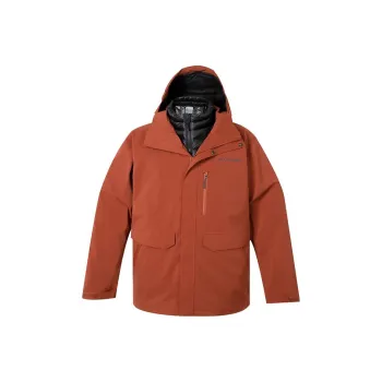 Columbia Windbreaker Jackets Men Red