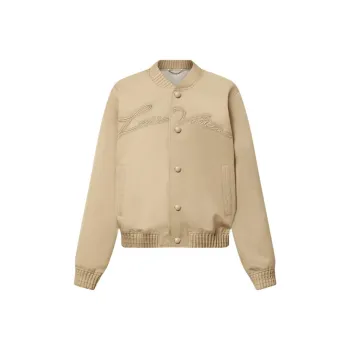 LOUIS VUITTON Embroidered Cotton Blend Bomber