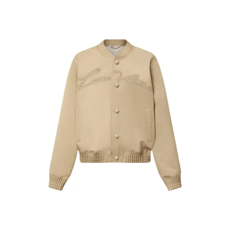 LOUIS VUITTON Embroidered Cotton Blend Bomber-0