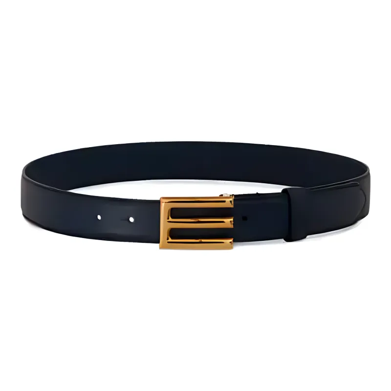 ETRO Logo buckle Leather Belt-0