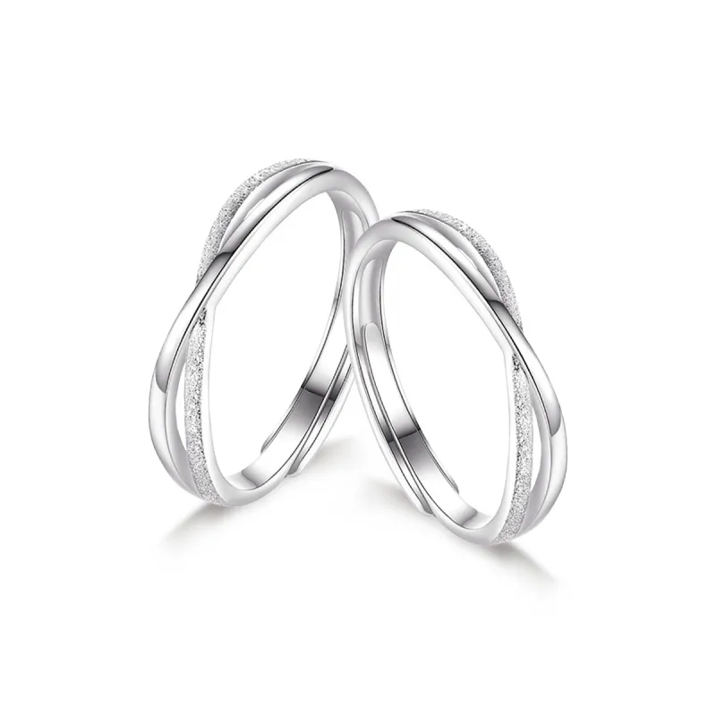NUSQ S 999 Fine Silver Rings Unisex-11