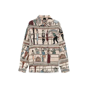 AMIRI Long Sleeved Tapestry Overshirt