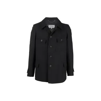 Maison Margiela Single Breasted Denim Jacket