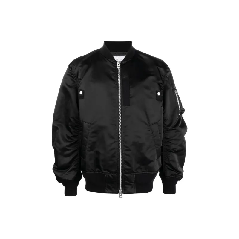 Sacai Jackets Men Black-0